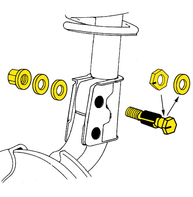 MOOG 03-12 Land Rover Range Rover Front Cam Bolt Kit - K7436 - close-up view