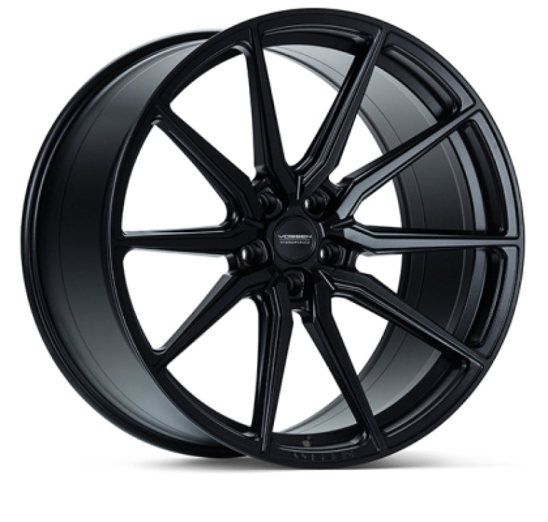 Vossen HF-3 22x11 / 5x127 / ET-6 / Super Deep / 71.5 - Satin Black Wheel - HF3-2W004