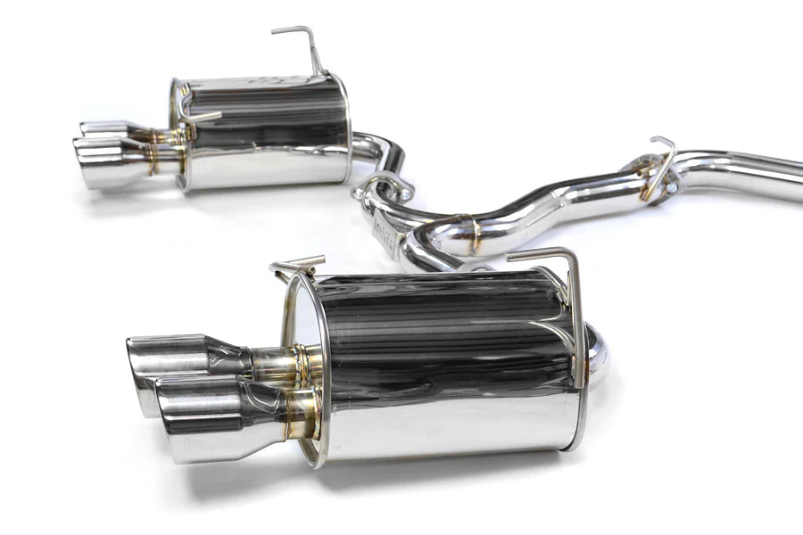 Invidia 11+ STI/WRX Sedan Only 76mm Q300 Stainless Steel Tip Cat-back Exhaust