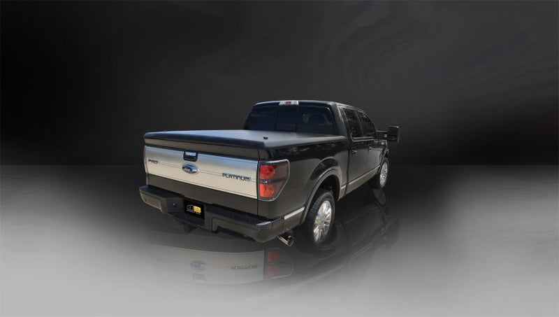 Corsa 2011-2014 Ford F-150 6.2L V8 Polished Sport Cat-Back Exhaust - 24394