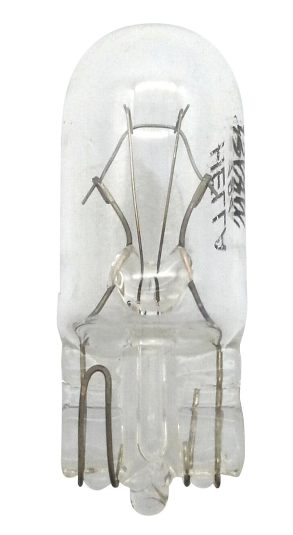Hella Bulb 194 12V 4W W2.1x9.5d T3.25 (Min. Order QTY 10) for 1985-2014 Volkswagen Golf - front view