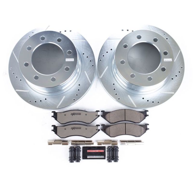 Power Stop 06-08 Dodge Ram 1500 Rear Z36 Truck & Tow Brake Kit - K5490-36 for 2003-2008 Dodge Ram 2500 - front view
