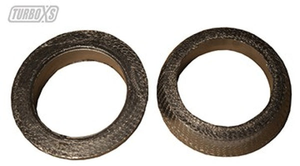 Turbo XS 02-11 Mazda RX8 w/ TurboXS Racepipe/Catpipe Donut Gasket - GD76 by Turbo XS - front view