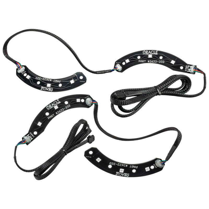 Oracle 14-15 Chevy Camaro RS Headlight DRL Upgrade Kit - ColorSHIFT w/o Controller SEE WARRANTY - 2622-334