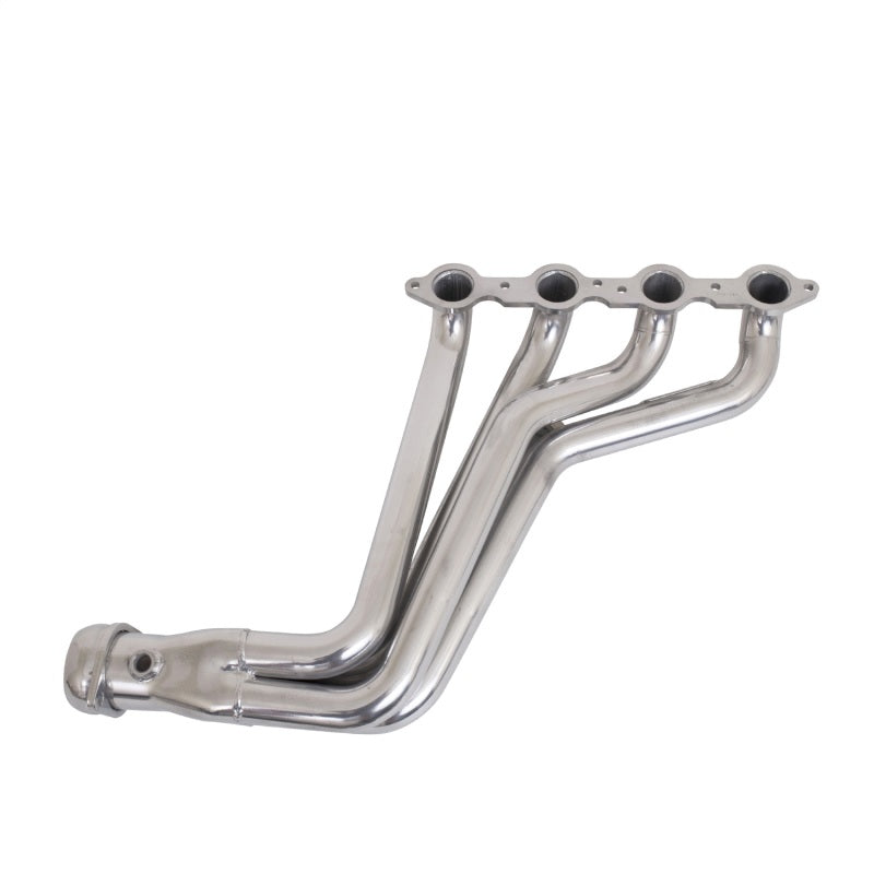 BBK 10-15 Camaro LS3 L99 Long Tube Exhaust Headers With Converters - 1-3/4 Silver Ceramic - 40210