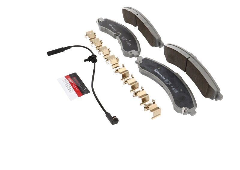 Brembo OE 20-21 Chevy Silverado 2500 HD/3500 HD/GMC Sierra 2500 HD Ceramic Brake Pad - Front - P10100N