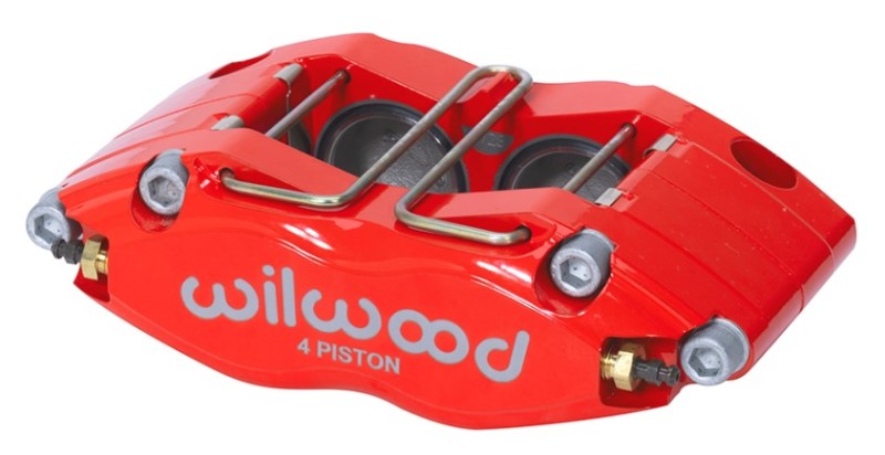 Wilwood Caliper- DPR-DS - Red 1.62in Piston 0.810in Rotor - Dust Seal - 120-14706-RD