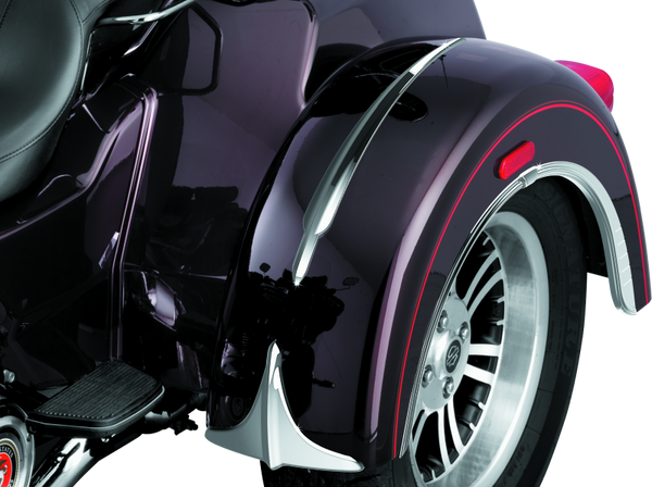 Kuryakyn Top Fender Accent For Trikes Chrome - 7216 - front view