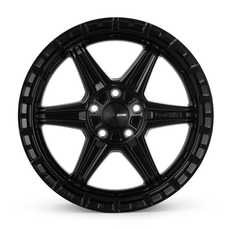 Enkei Trail-Finder OVL 18x8 / 5x114.3 BP / ET42 / 72.6mm Bore - Matte Black Wheel - 559-880-6542BK