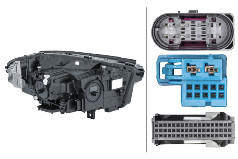Hella 21-22 Mercedes-Benz Gla Headlamp Lh Led Dynamic - 013074751