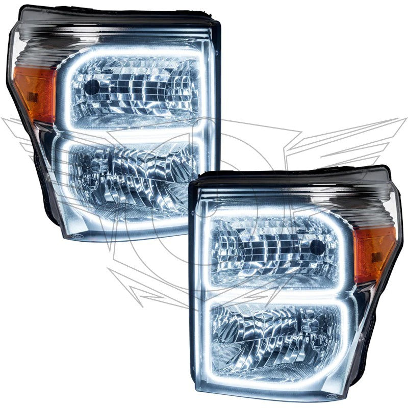 Oracle 11-16 Ford F250/350 LED HL - ColorSHIFT w/ BC1 Controller  - 8158-335 for 2011-2016 Ford F 250