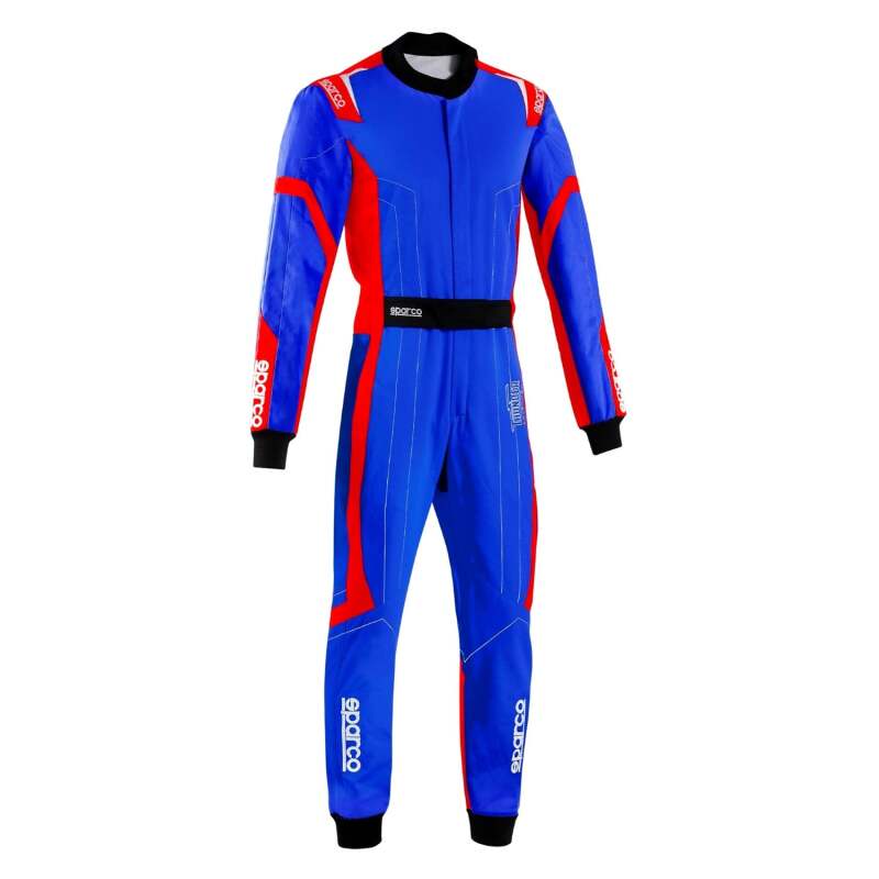 Sparco Thunder Racing Suit Blue/Red - Large - BKS0010B0B2200L