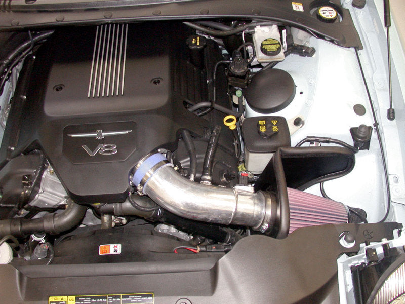 K&N Performance Intake Kit TYPHOON; FORD T-BIRD, 3.9L (CA), 03-04; POLISH - 69-3520TP