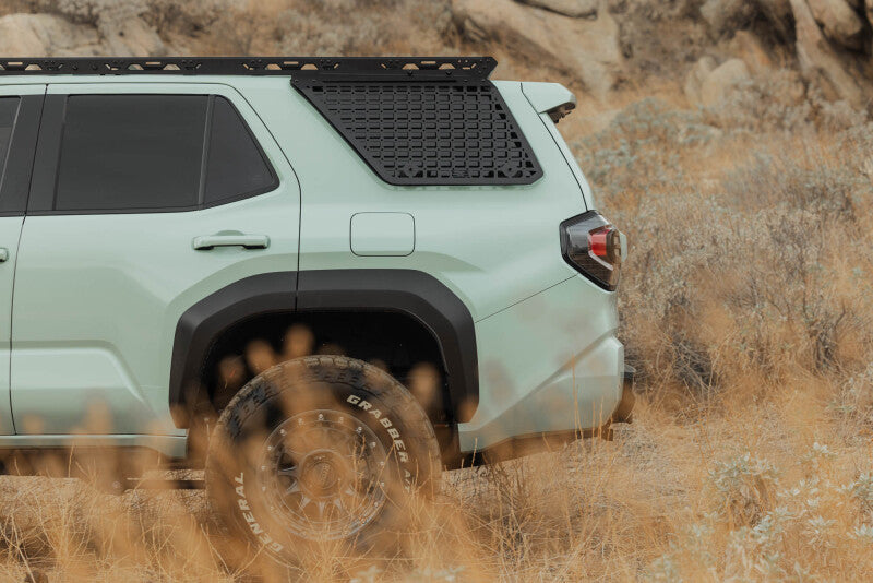 DV8 25-26 Toyota 4Runner Exterior Window Molle for DV8 Roof Rack - Driver - RRTF3-02EMD