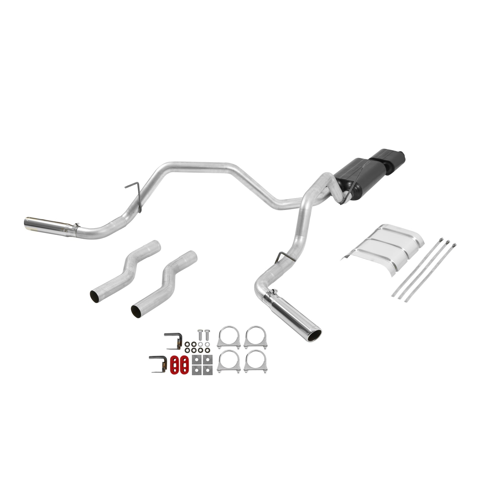 Flowmaster American Thunder Cat-Back Exhaust System - 2000-2006 Toyota Tundra - Stainless Steel - 817425 - 1