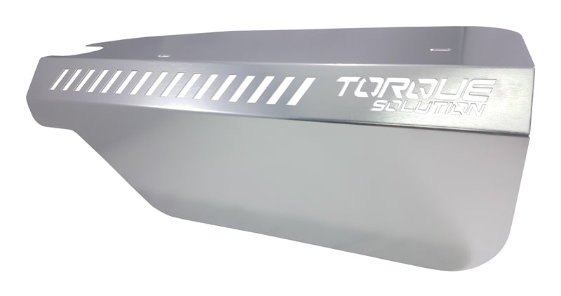 Torque Solution Engine Pulley Cover 2015+ Subaru WRX/2014+ Forester XT - Silver - TS-SU-289S - TS-SU-289S