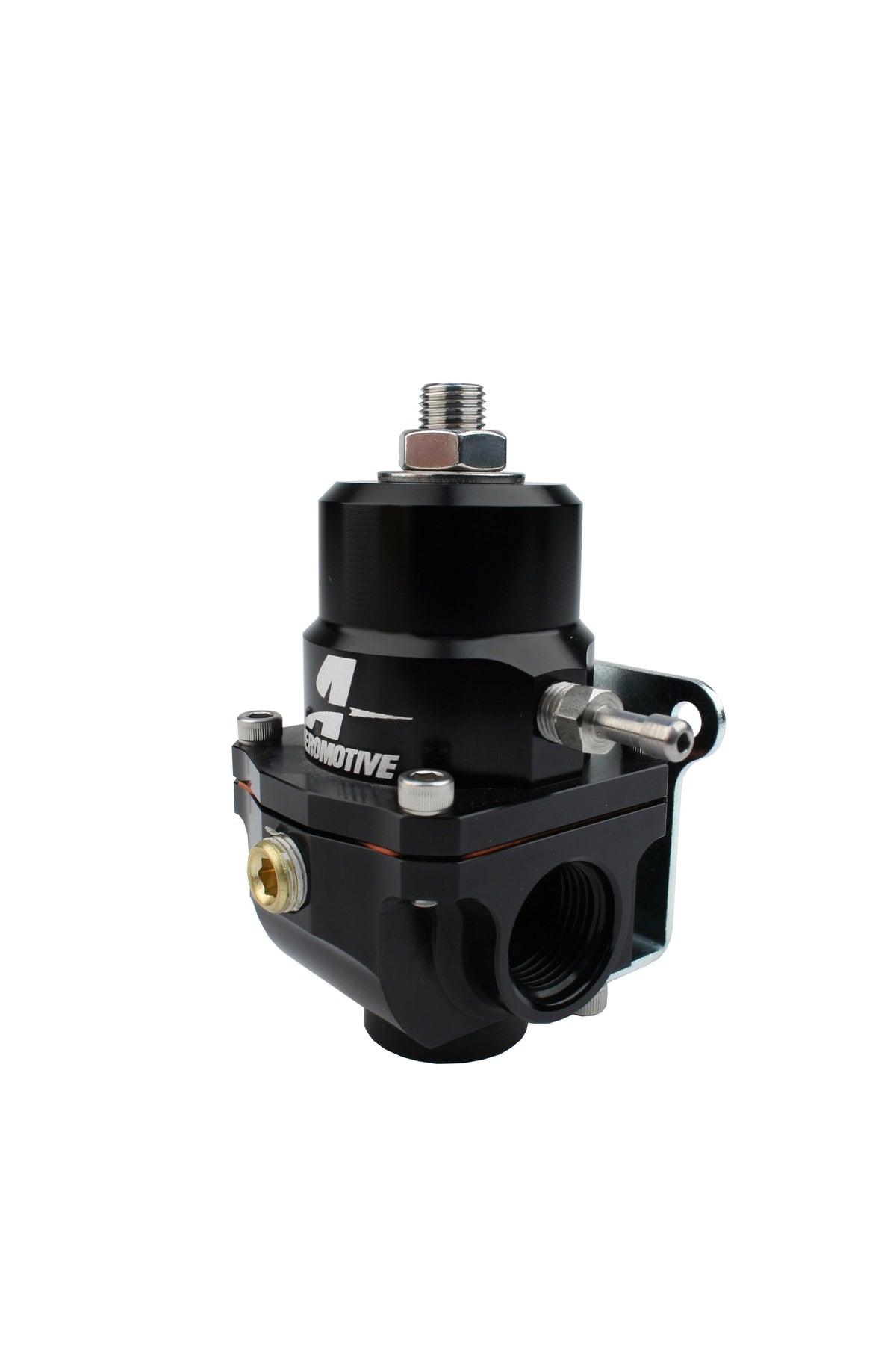 Aeromotive Adjustable Regulator - 35-75PSI - .188 Valve - (2) -08 Inlets/-08 Return - 13303