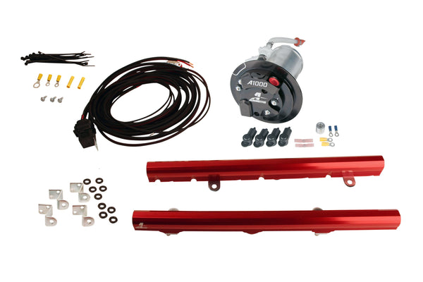 Aeromotive 10-11 Camaro Fuel System - A1000/LS3 Rails/Wire Kit/Fittings - 17192