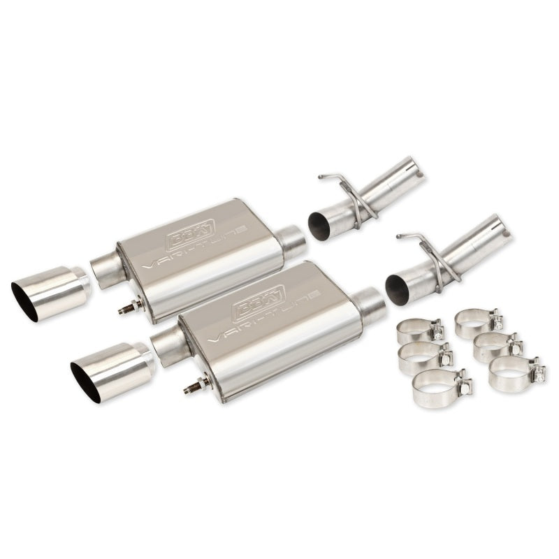 BBK 05-10 Mustang GT VariTune Axle Back Exhaust Kit (Stainless Steel - 41005