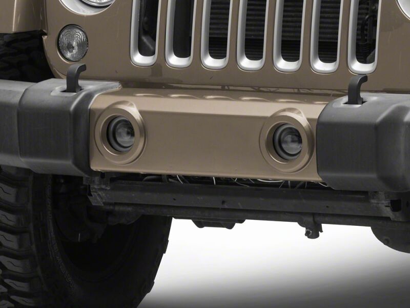 Raxiom 07-18 Jeep Wrangler JK LED Fog Lights with Amber Turn Signals - J238997 - close-up view 3