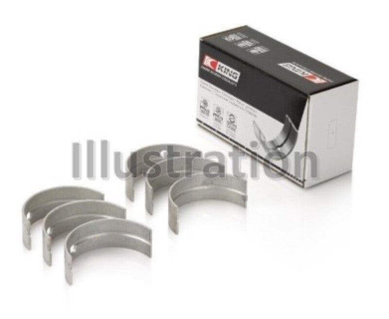 King Engine Bearings Toyota 12R/(Size +0.25mm) Main Bearing Set - MB348AM0.25