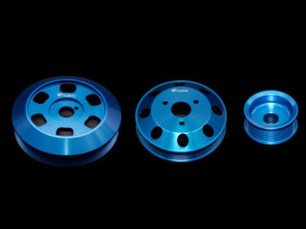 Cusco Light Weight Aluminum Pulley Set 13-15 Subaru BRZ/Scion FR-S - 965 733 A by Cusco
