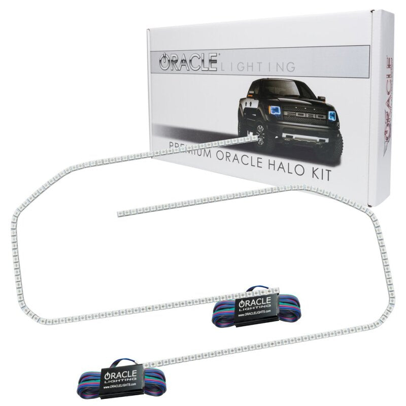 Oracle 16-18 GMC Sierra Headlight DRL Upgrade Kit - ColorSHIFT w/ 2.0 Controller SEE WARRANTY - 1320-333