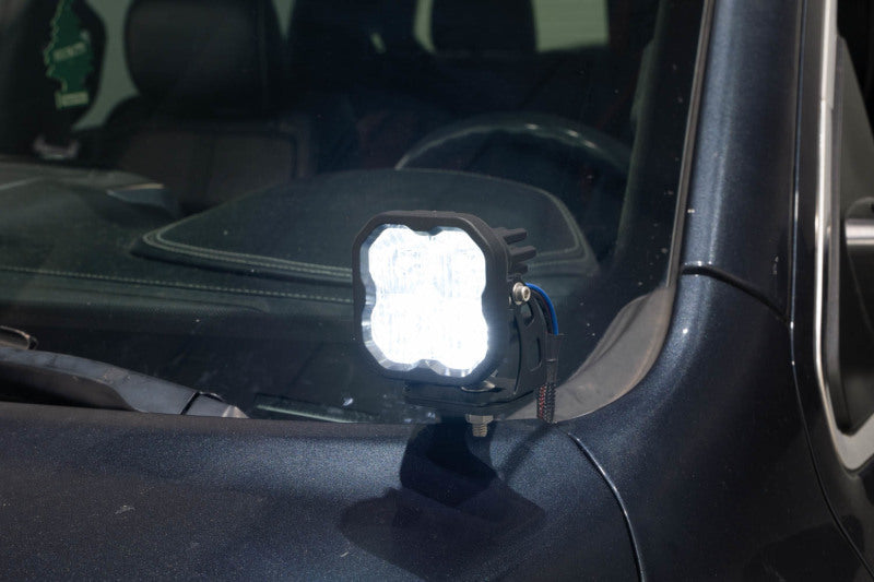 Diode Dynamics Stage Series Ditch Light Kit for 2019-Present Ram C2 - Pro White Combo - DD7597 for 2019-2024 Ram 1500 - close