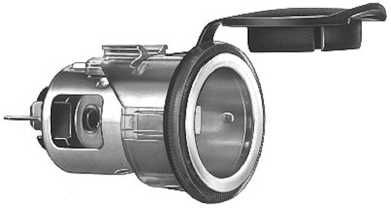 Hella Socket 2 Pole W/ Cover Non Illu - 008023001