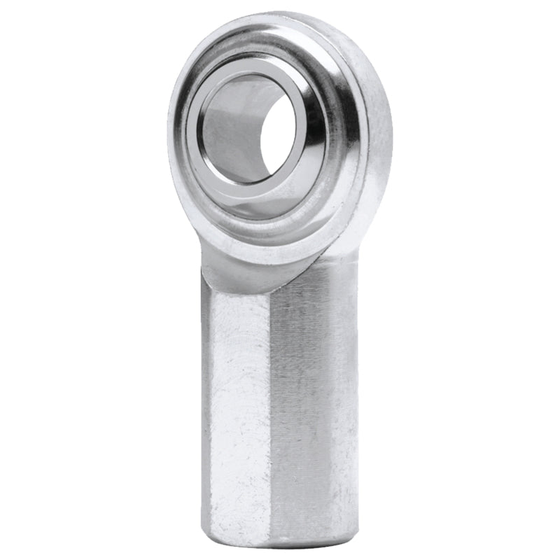 QA1 G Series 2-Pc Rod End - Female/Right Hand - .25in Bore x 1/4-28 - Stainless Steel w/PTFE - GFR4T
