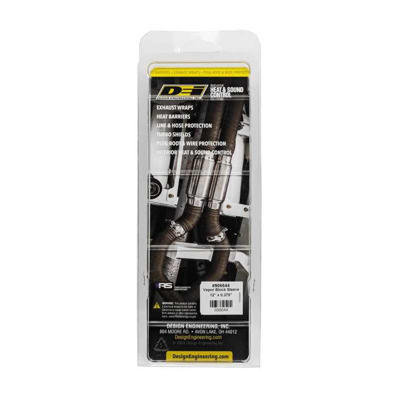 DEI Vapor Block Fuel Line Sleeve - 3/8in x 12in - 906644