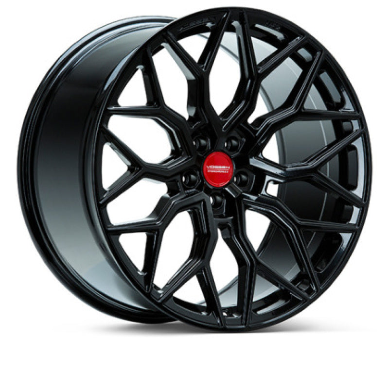 Vossen HF2 - 20x9 - ET32 - 5x112 - 57.1 - FLAT - GB - Gloss Black Wheel - HF2-0M002