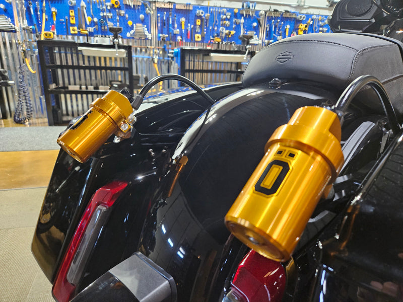 Ohlins 14-25 Harley FL Touring STX 36 Twin Blackline 12in Shocks - HD 778