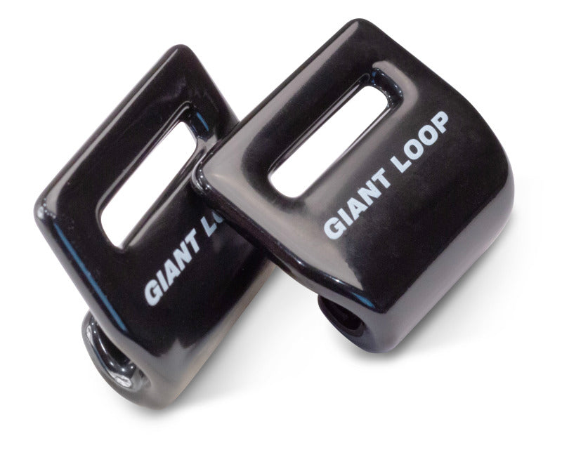 Giant Loop Fender Hooks - Black - FH23 - front view