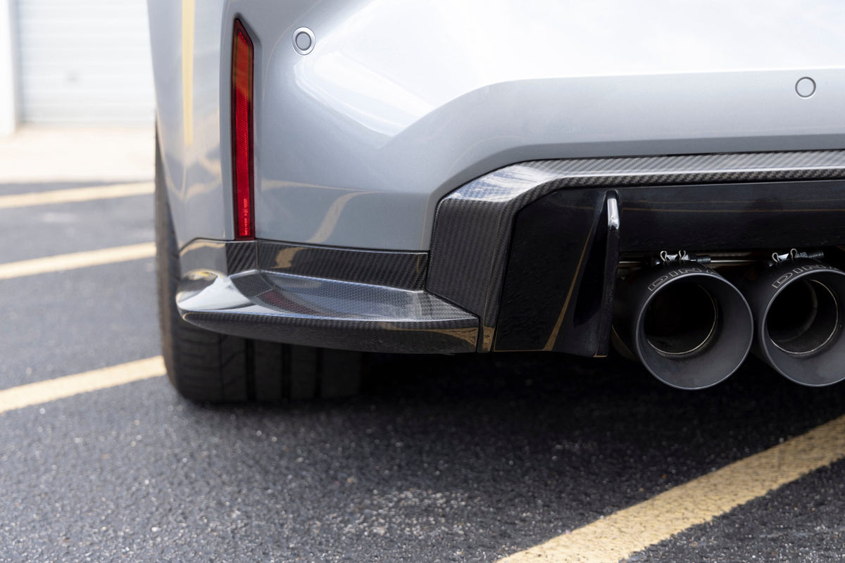 Dinan - Rear Side Splitters - 2021-2026 BMW M3 - D980-0048