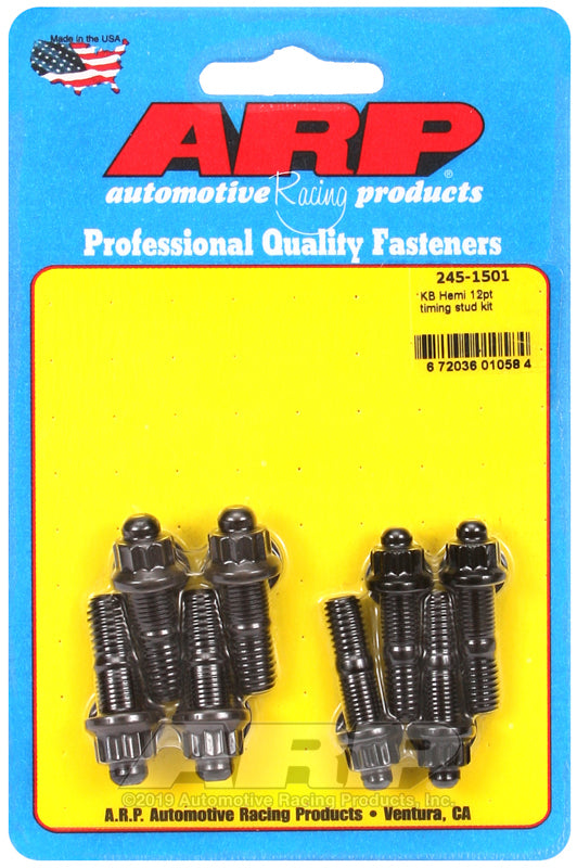 ARP KB Hemi 12pt Timing Stud Kit - 245-1501