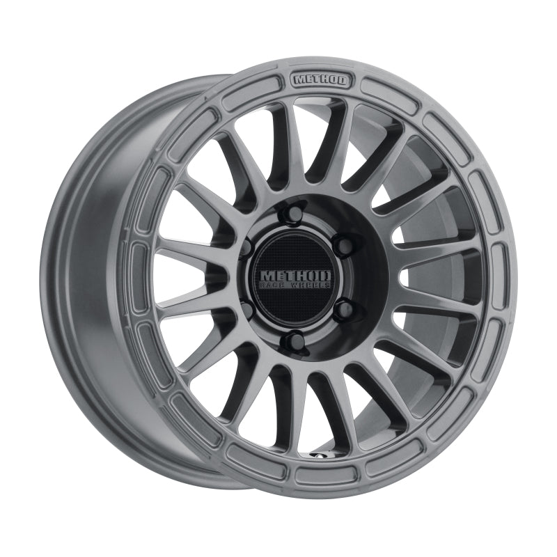 Method MR314 17x7.5 +25mm Offset 6x5.5 106.25mm CB Gloss Titanium Wheel - MR31477560825
