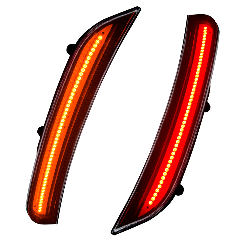 Oracle 15-21 Dodge Charger Concept Sidemarker Set - Clear - No Paint SEE WARRANTY - 9880-019