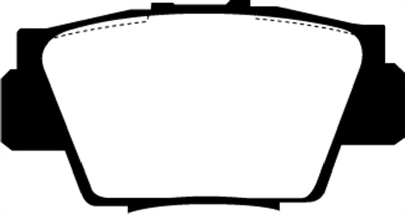 EBC 91-96 Acura NSX 3.0 Redstuff Rear Brake Pads - DP3873C