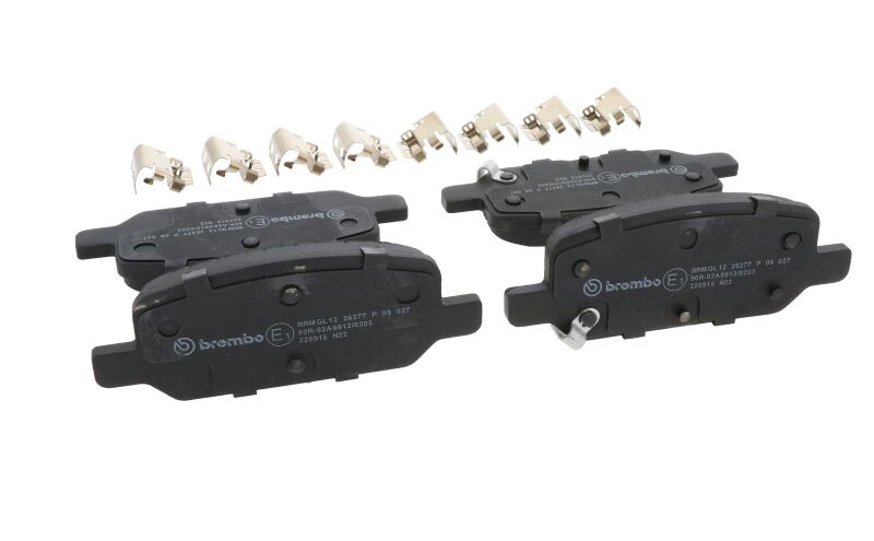 Brembo OE 17-21 Tesla Model 3/2021 Model Y Brake Pad - Rear - P09027