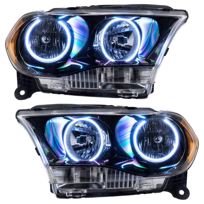 Oracle 11-13 Dodge Durango SMD HL Halogen - Black - White SEE WARRANTY - 7102-001