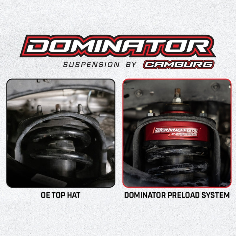 Camburg 05-23 Toyota Tacoma / 03-24 Toyota 4Runner Dominator Preload Spacer Kit - CAM-310205