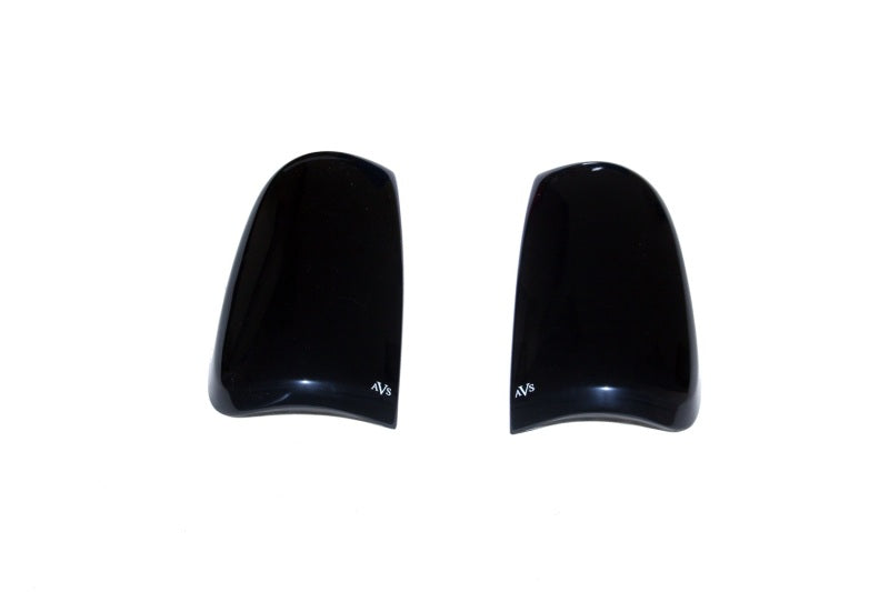 AVS 17-22 Ford F-250 / F-350 SuperCab &amp; Super Crew Tail Shades Tail Light Covers - Smoke - 33635