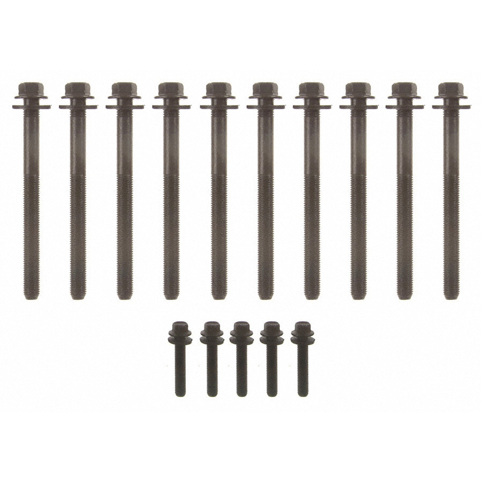 Fel-Pro 11-20 RAM 1500/15-20 Dodge Challenger/15-20 Charger Engine Cylinder Head Bolt Set - ES72200 for 2008-2020 Dodge Challenger - front view
