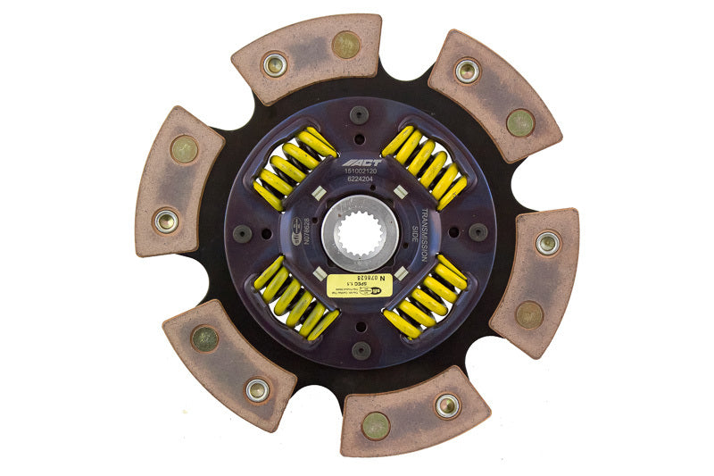 ACT 2005 Mitsubishi Lancer 6 Pad Sprung Race Disc - 6224204