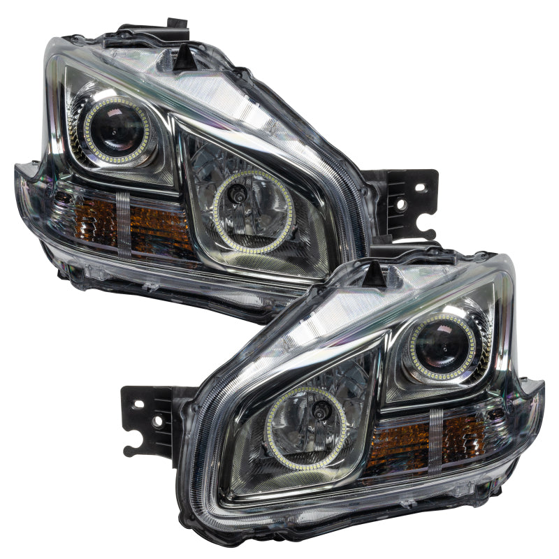 Oracle 09-13 Nissan Maxima SMD HL (Non-HID)-Chrome - ColorSHIFT w/o Controller SEE WARRANTY - 7177-334