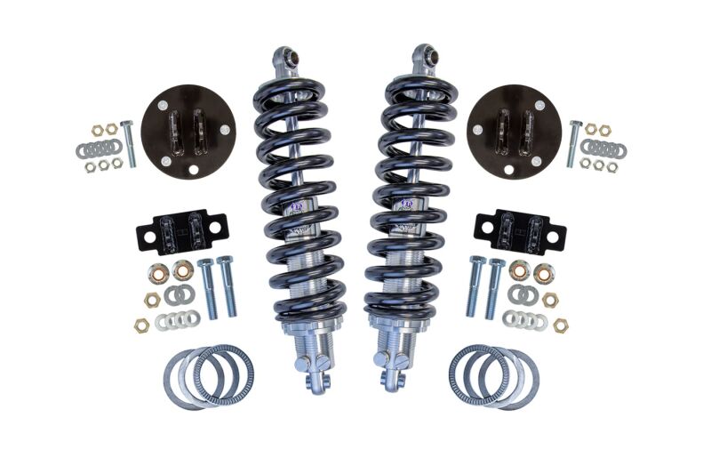 UMI Performance 15-24 Ford F-150 Coilover Adjustable Spring Lowering Kit - Front - 6560-2