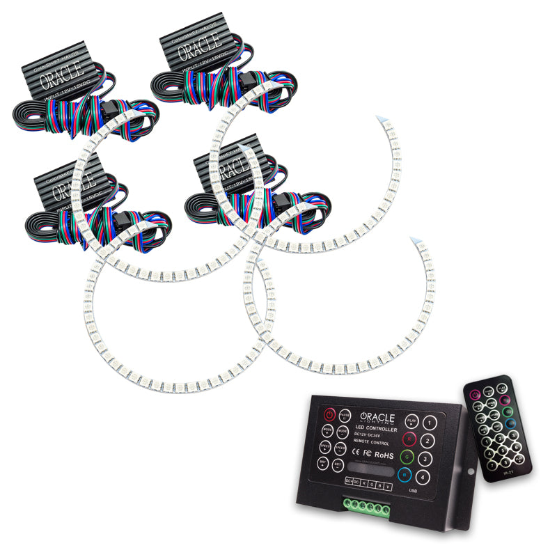 Oracle Nissan Skyline 98-01 Halo Kit - ColorSHIFT w/ 2.0 Controller SEE WARRANTY - 2501-333