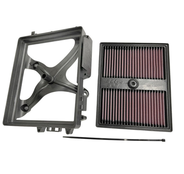 K&N 15-20 Audi A1/A3/Q2 L3-1.0L 57 Series FIPK Performance Intake Kit - 57-0697 by K&N Engineering - front view