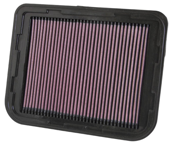 K&N 08 Ford Falcon FG Territory Drop In Air Filter - 33-2950 by K&N Engineering - front view